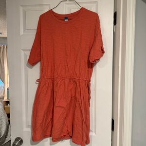 Old Navy Women's Mini Dress in Orange